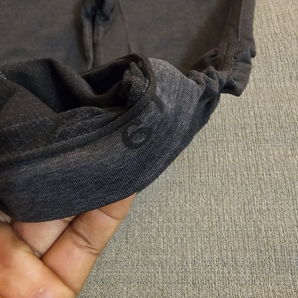 Lululemon Athletica Dark Gray Athletic Yoga Capri Leggings Size 6 - Picture 3 of 6